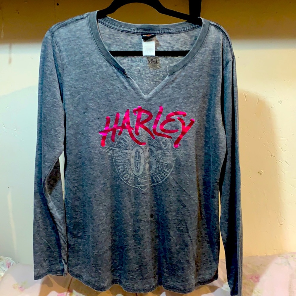 Harley Davidson long sleeve top NWOT